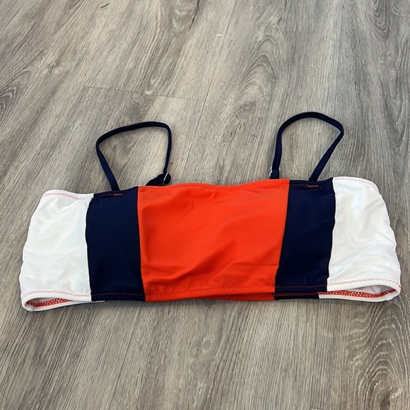 Cupshe red blue and white bikini top size XL NEW WITH TAGS - Picture 3 of 10